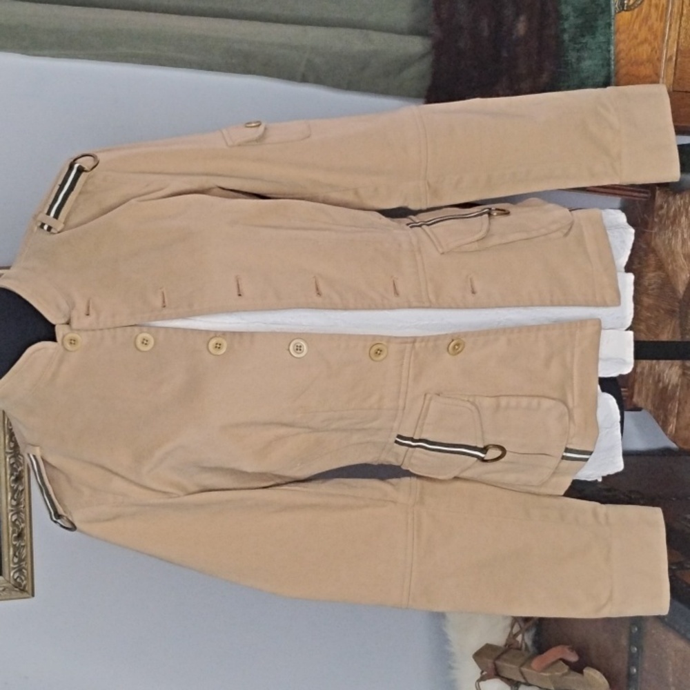 Laundry Tan Button Up Fitted Jacket - image 1
